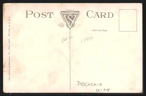 AK Peekskill, NY, The Fleischmann Co. Factory