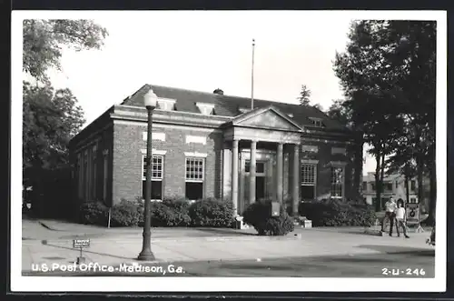 Foto-AK Madison, GA, US Post Office