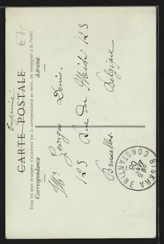 AK Joueur de Flûte, Musiker mit Flöte