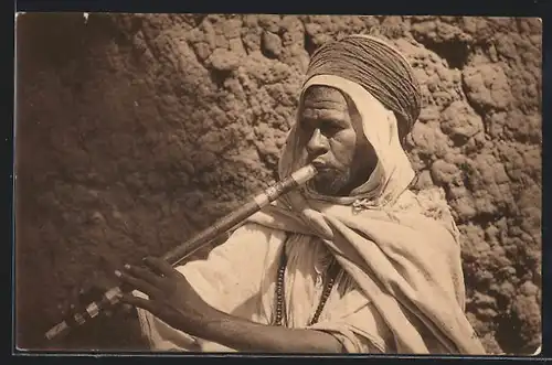 AK Araber mit Flöte