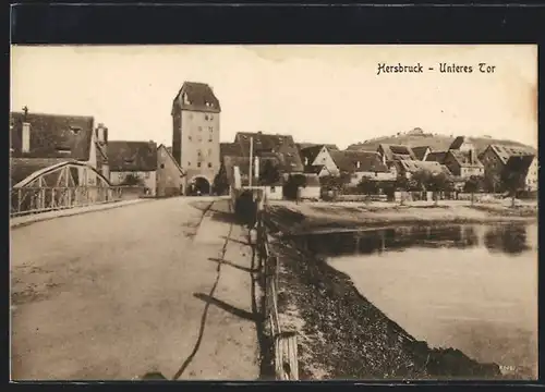 AK Hersbruck, Blick auf Unteres Tor