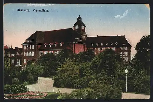 AK Flensburg, Blick auf das Gymnasium