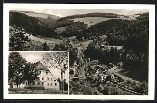 AK Gremmelsbach, Talpanorama, Gasthaus Zur Staude