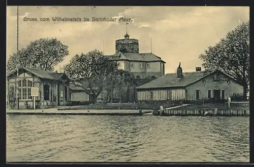 AK Steinhude, Wilhelmstein im Steinhuder Meer