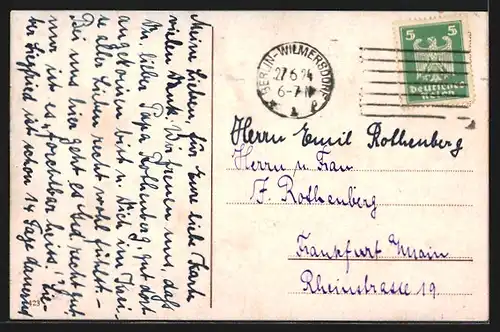 AK Berlin, Strassenbahn in der Bülowstrasse mit Hochbahn