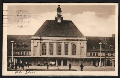 AK Görlitz, am Bahnhof