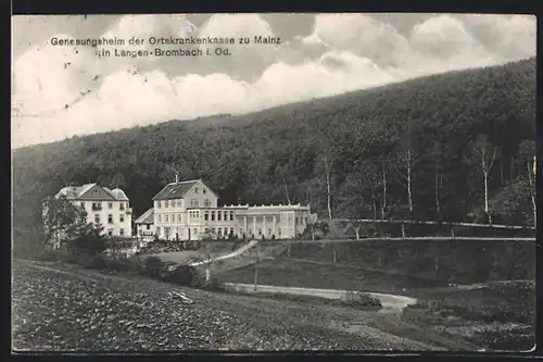 AK Langen-Brombach i. Od., Genesungsheim der Ortskrankenkasse zu Mainz