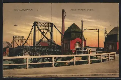 AK Wilhelmshaven, Kaiser Wilhelm Brücke