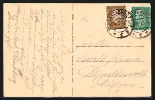 AK Augustusbad b. Radeberg, Radeberger Haus