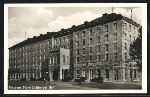 AK Duisburg, Hotel Duisburger Hof