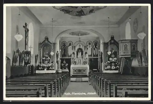 AK Ablach, Katholische Pfarrkirche, Innenansicht