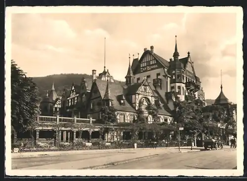 AK Assmannshausen am Rhein, Gasthof Krone