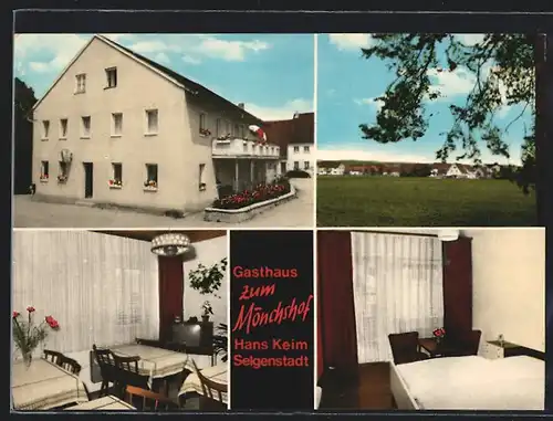 AK Wolframs-Eschenbach, Gasthaus zum Mönchshof, Strasse Selgenstadt 6