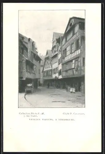 AK Strassburg i. E., Vieilles Maisons