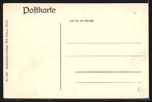 AK Zabern i. E., Kaiserliche Kreisdirektion