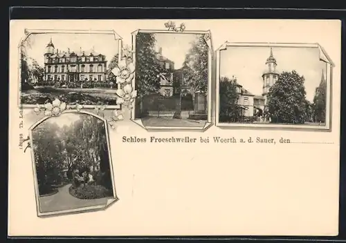 AK Woerth a. d. Sauer, Schloss Froeschweiler