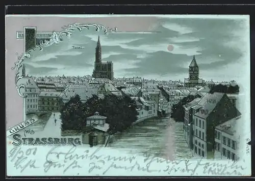 Lithographie Strassburg, Total