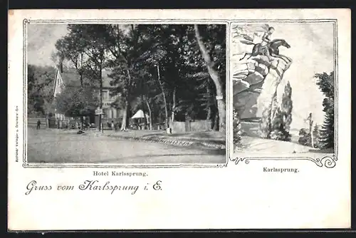AK Karlssprung i. E., Hotel Karlssprung