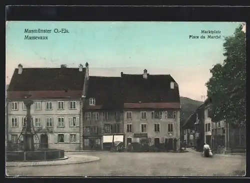 AK Massevaux, Place du Marché