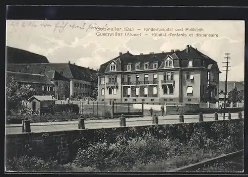 AK Goebwiller /Alsace, Hôpital d`enfants et dispensaire