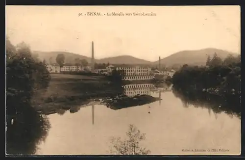 AK Épinal, La Moselle vers Saint-Laurent