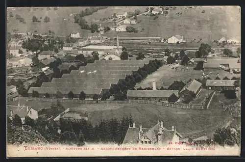 AK Busang, Arrondissement de Remiremont, Baraquements Militaire