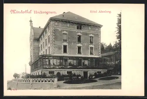 AK Schlucht /Münsterthal, Hotel Altenberg