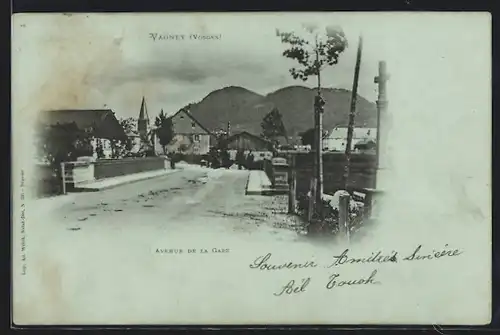 AK Vagney, Avenue de la Gare