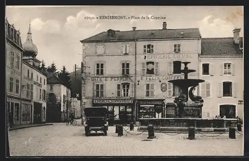 AK Remiremont, Place de la Courtine