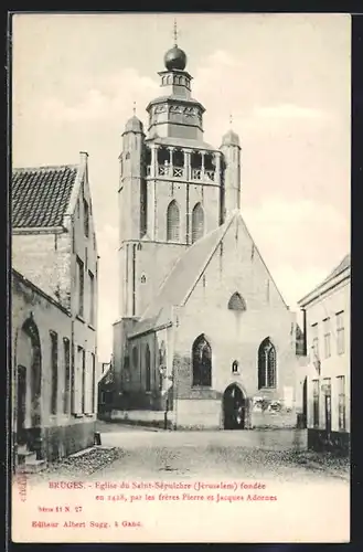 AK Bruges, Eglise du Saint-Sèpulchre