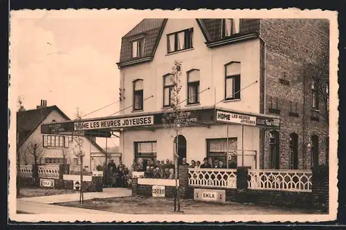 AK Nieuport-Bains, Home Les Heures Joyeuses