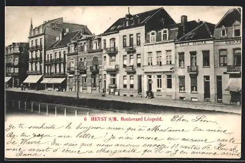 AK Heyst sur mer, Boulevard Léopold