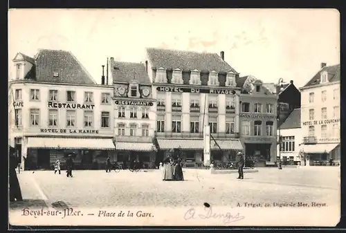 AK Heyst-sur-Mer, Place de la Gare