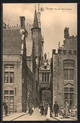 AK Bruges, Rue de l`Ane Aveugle