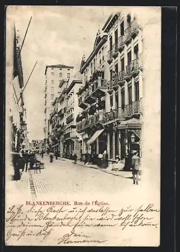 AK Blankenberghe, Rue de l`Église