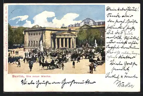 AK Berlin, Die neue Wache
