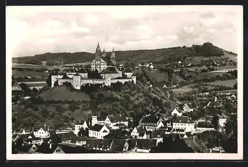 AK Hall-Steinbach, Teilansicht mit Comburg