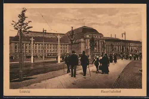 AK Leipzig, Hautpbahnhof