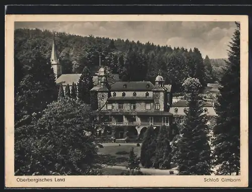 AK Marienheide im Oberbergischen Land, Schloss Gimborn