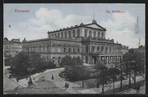 AK Hannover, Königliches Hoftheater