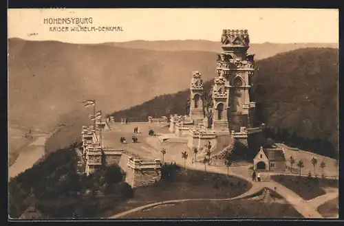 AK Hohensyburg, Kaiser-Wilhelm-Denkmal