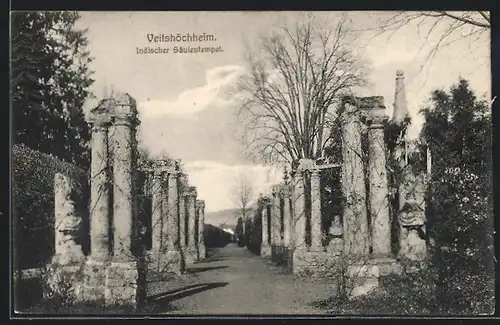 AK Veitshöchheim, Indischer Säulentempel