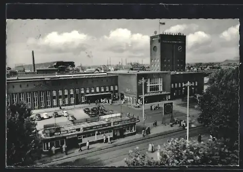 AK Oberhausen /Rhld., Hauptbahnhof