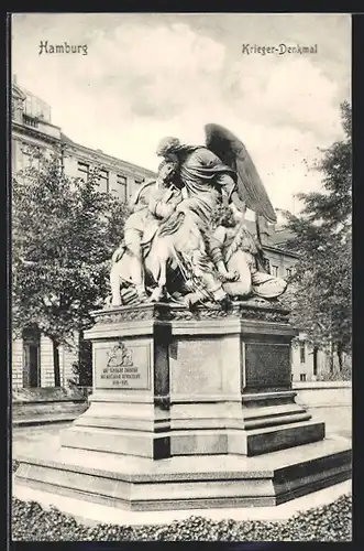 AK Hamburg, Krieger-Denkmal