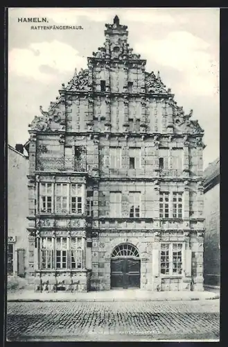 AK Hameln, Rattenfängerhaus
