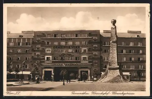 AK Wien, Gemeindehaus Winarskyhof und Winarskystrasse