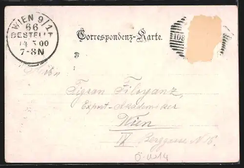 AK Wien-Neuwaldegg, Georg Groiers Restaurant Sofien-Alpe