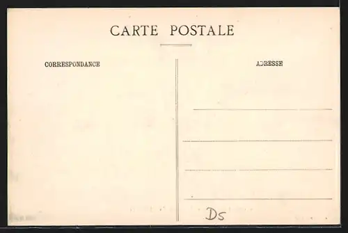 AK Djibouti, Hôtel des Postes et Télégraphes, Postgebäude