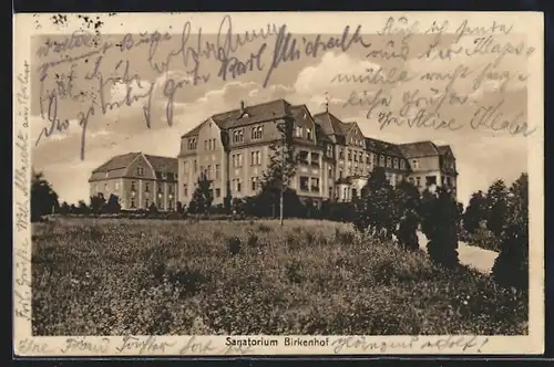 AK Greiffenberg in Schlesien, Am Sanatorium Birkenhof