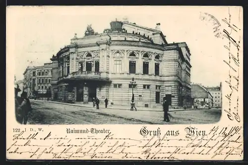 AK Wien, Blick auf das Raimund-Theater